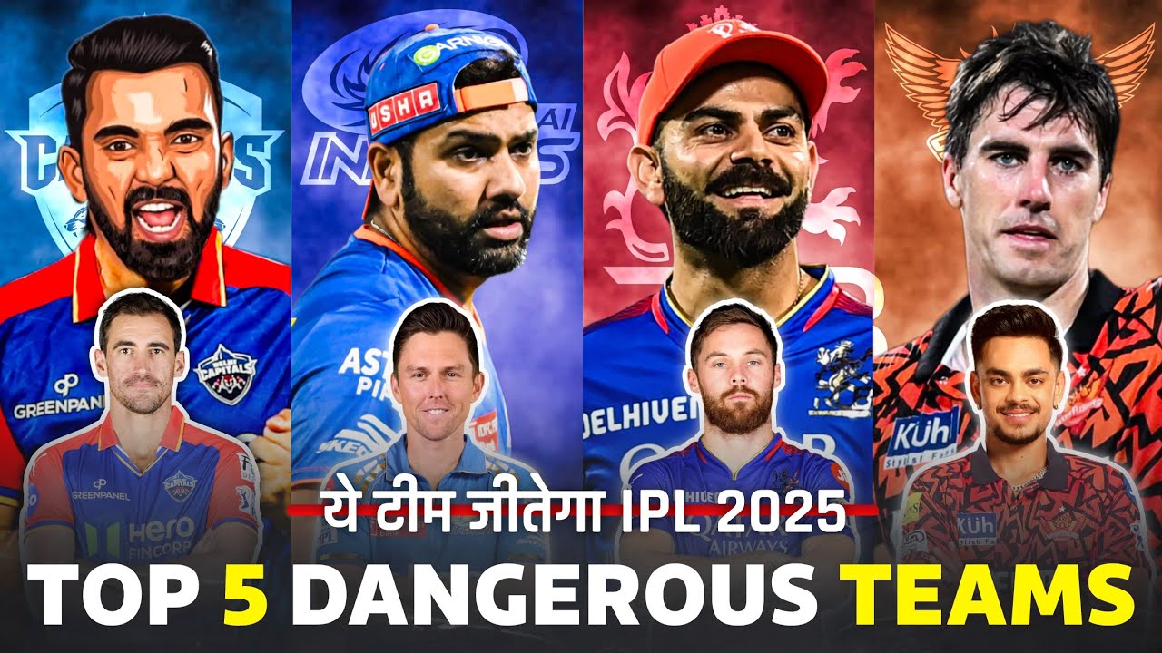 Most Dangerous Teams in IPL 2025